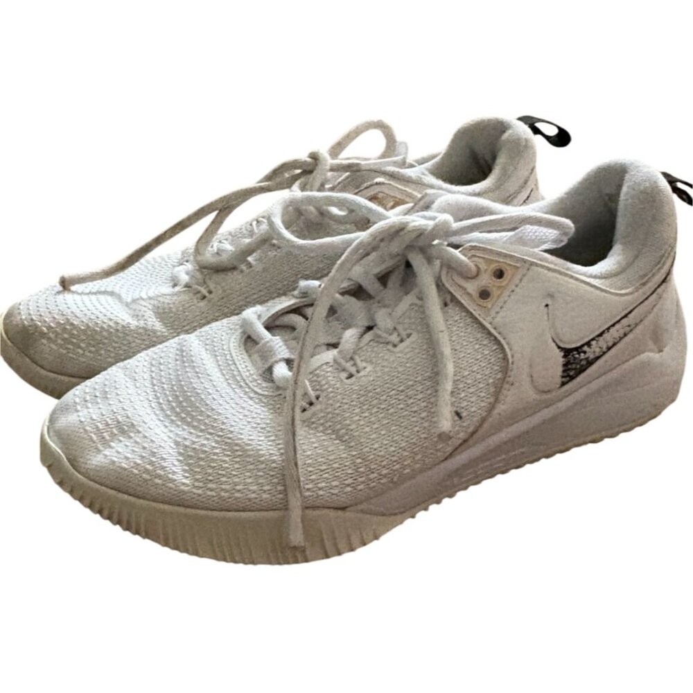 Nike Zoom Low Top Womens Volleyball Shoes-White-Size 8-Fair